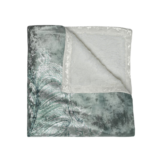 A Prettybirde Dreamscape - Crushed Velvet Throw