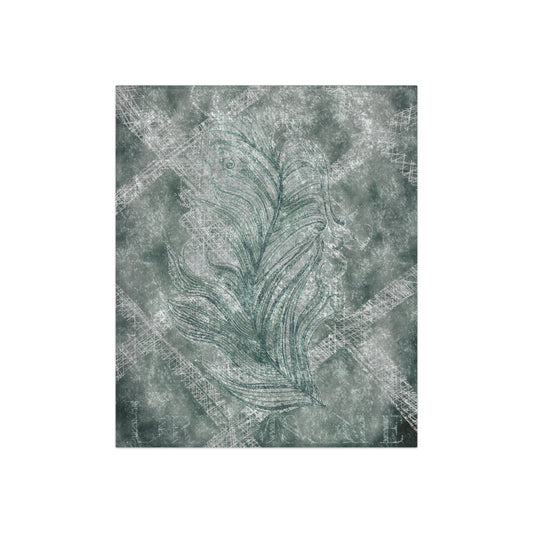 A Prettybirde Dreamscape - Crushed Velvet Throw