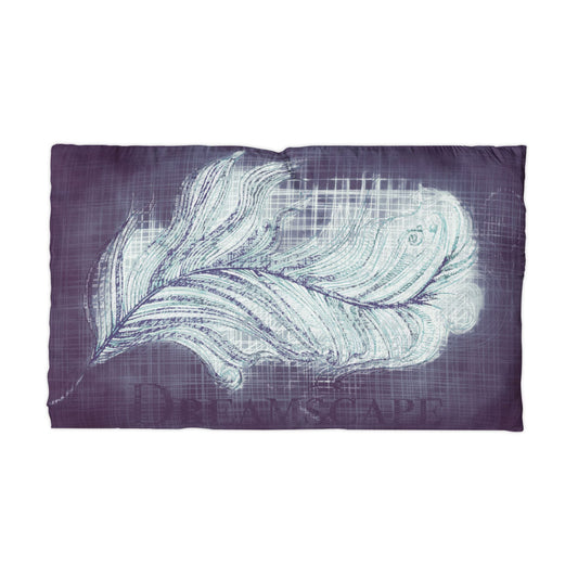 A Prettybirde Dreamscape | Grays | Queen-Size Microfiber Pillowcase | Little Moon Bird
