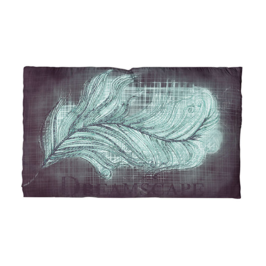 A Prettybirde Dreamscape | Grays | Queen-Size Microfiber Pillowcase | Little Moon Bird