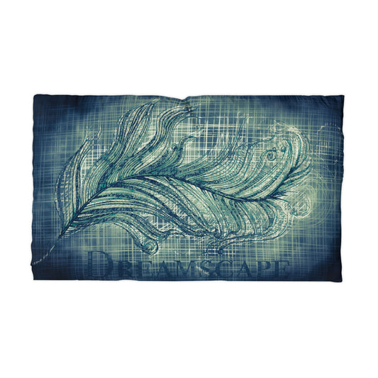 A Prettybirde Dreamscape | Grays | Queen-Size Microfiber Pillowcase | Little Moon Bird