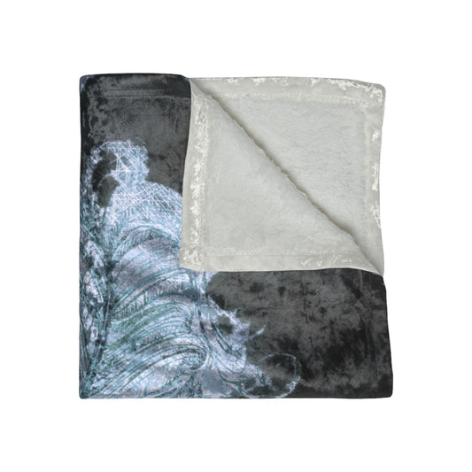 A Prettybirde Dreamscape - Crushed Velvet Throw