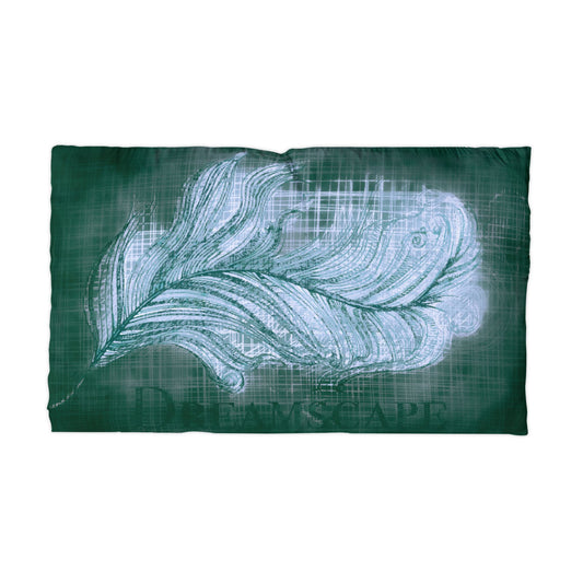 A Prettybirde Dreamscape | Grays | Queen-Size Microfiber Pillowcase | Little Moon Bird