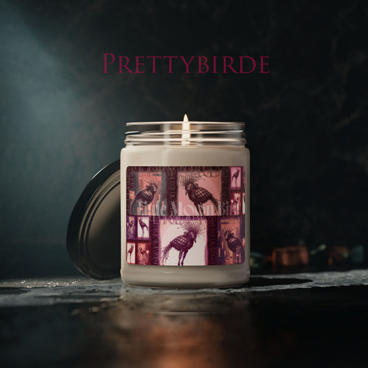 A Cyber Moon Birds Cozy Scented Jar Candle By Prettybirde
